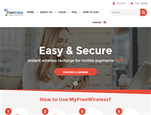 Tablet Screenshot of myfreewireless.us